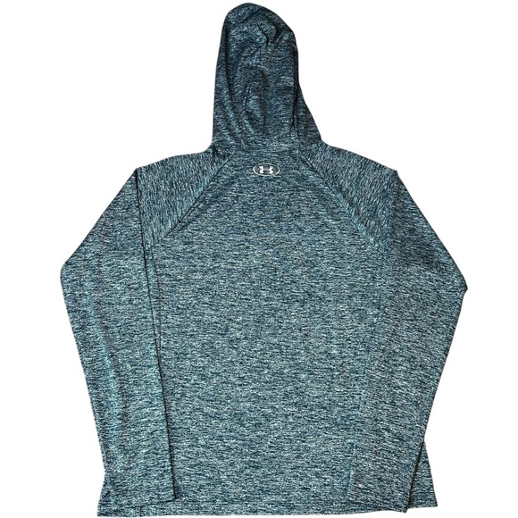 Women's Under Armour Tech Hoodie Teal in Size Large - Picture 2 of 5